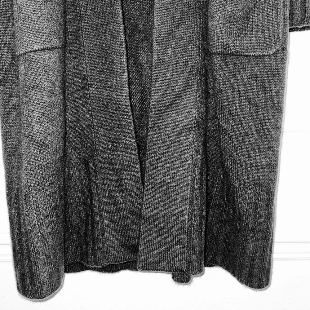 Naked Cashmere - TILYN LONGLINE CASHMERE CARDIGAN - Gray - Picture 5 of 9